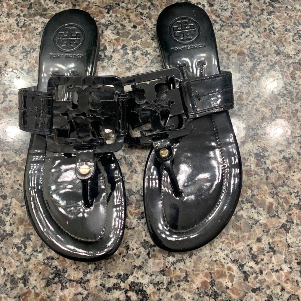 Tory Burch Miller Black Patten Leather